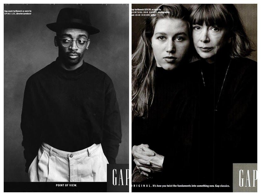 Side by side black-and-white portraits. On the left, a person with glasses wears a hat. On the right, two people wearing dark shirts clasp hands.