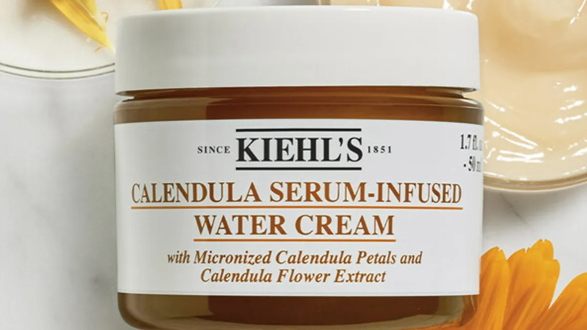 Kiehl's Calendula Serum-Infused Water Cream.